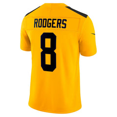 NFL Aaron Rodgers Pittsburgh Steelers Alternate Vapor F.U.S.E. Limited Jersey - Gold