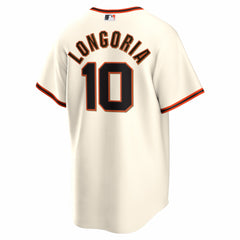 MLB Evan Longoria San Francisco Giants Nike Home Retired Player Replica Jersey - Cream