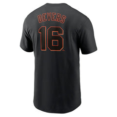 Rafael Devers San Francisco Giants Nike Home Name & Number T-Shirt - Black T-shirts