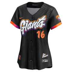 MLB Rafael Devers San Francisco Giants Nike Women's 2025 City Connect Limited Player Jersey - Black