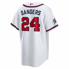 MLB Deion Sanders Atlanta Braves Nike Home Retired Player Replica Jersey - White