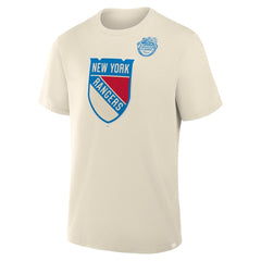 NHL New York Rangers Fanatics 2026 NHL Winter Classic T-Shirt - Cream