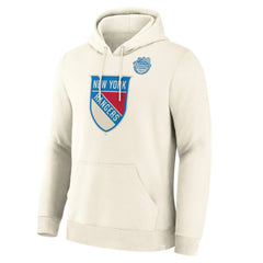 NHL New York Rangers Fanatics 2026 NHL Winter Classic Pullover Hoodie - Cream