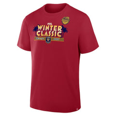 NHL Florida Panthers Fanatics 2026 NHL Winter Classic T-Shirt - Red