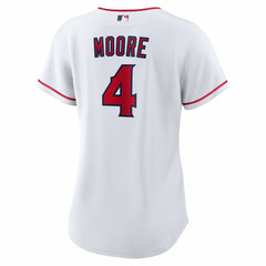 Christian Moore Los Angeles Angels Nike Women's Home Replica Jersey - White Jerseys