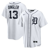 MLB Dillon Dingler Detroit Tigers Nike Home Replica Jersey - White