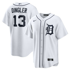 MLB Dillon Dingler Detroit Tigers Nike Home Replica Jersey - White