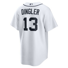 MLB Dillon Dingler Detroit Tigers Nike Home Replica Jersey - White
