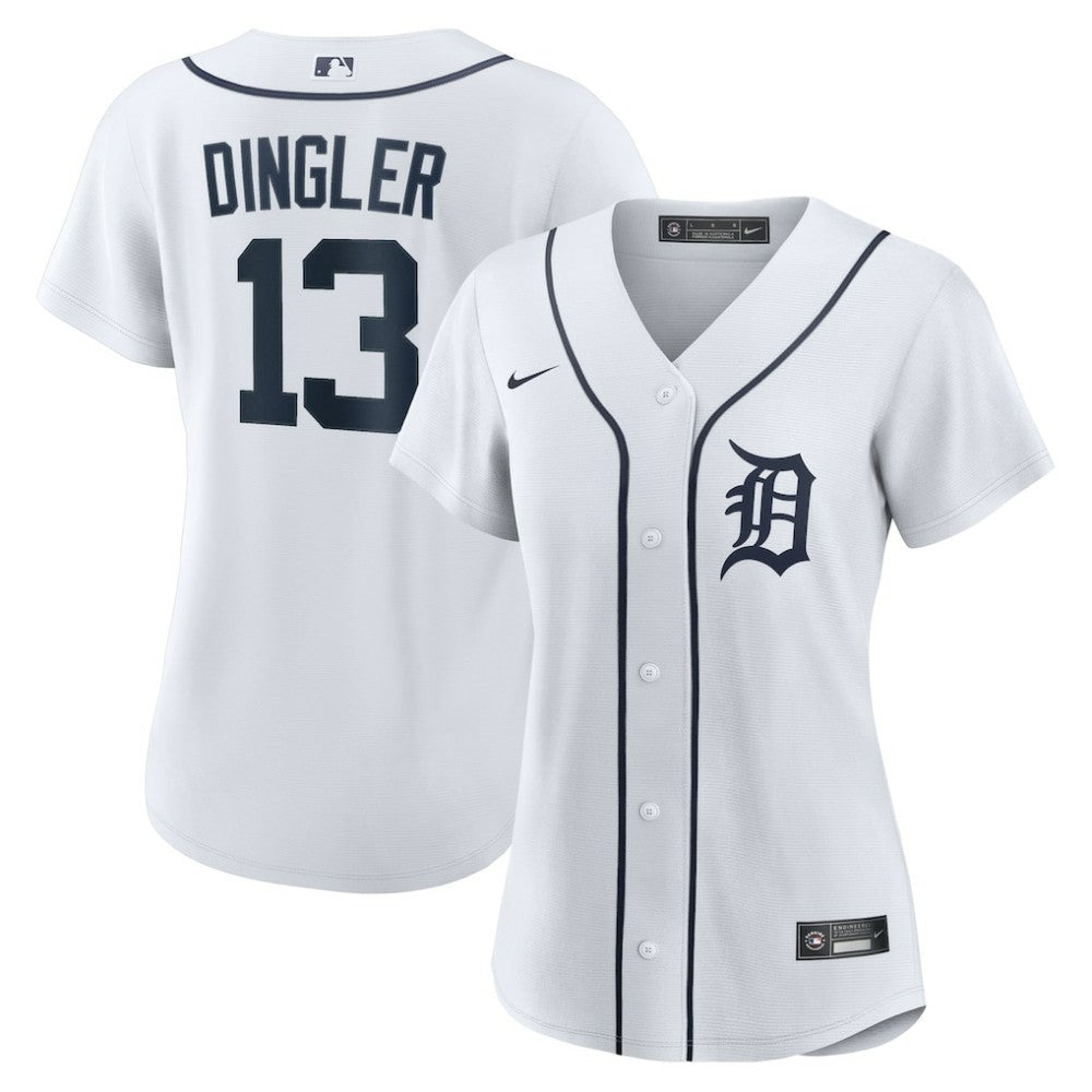 MLB Dillon Dingler Detroit Tigers Nike Women's Home Replica Jersey - White