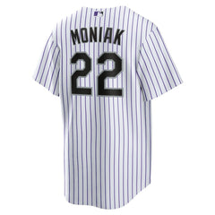 MLB Mickey Moniak Colorado Rockies Nike Home Replica Jersey - White