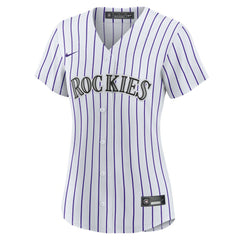MLB Mickey Moniak Colorado Rockies Nike Women's Home Replica Jersey - White