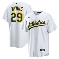 MLB Austin Wynns Athletics Nike Home Replica Jersey - White