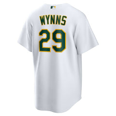 MLB Austin Wynns Athletics Nike Home Replica Jersey - White