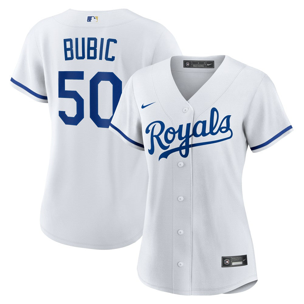 MLB Kris Bubic Kansas City Royals Nike Women's Home Replica Jersey - White