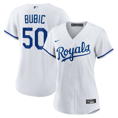 MLB Kris Bubic Kansas City Royals Nike Women's Home Replica Jersey - White