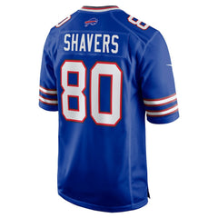 NFL Tyrell Shavers Buffalo Bills Team Game Jersey - Royal