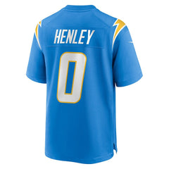NFL Daiyan Henley Los Angeles Chargers Team Game Jersey - Powder Blue