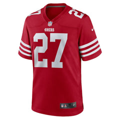 NFL Ji'Ayir Brown San Francisco 49ers Team Game Jersey - Scarlet