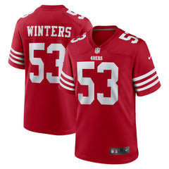 NFL Dee Winters San Francisco 49ers Team Game Jersey - Scarlet