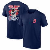 David Ortiz Boston Red Sox Fanatics Retired Player Nickname Name & Number T-Shirt - Navy T-shirts