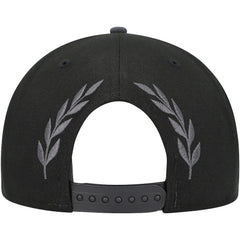 Brooklyn Nets Back Laurels 9FIFTY Snapback Hat Black