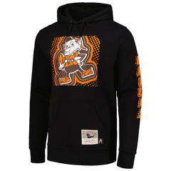 Cleveland Browns Gridiron Classics Big Face 7.0 Pullover Hoodie Black