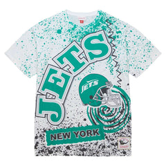 New York Jets Team Burst Sublimated T-Shirt White