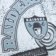 Las Vegas Raiders Team Burst Sublimated T-Shirt White