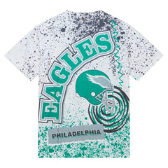 Philadelphia Eagles Team Burst Sublimated T-Shirt White