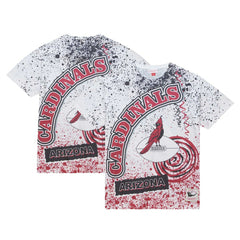 Arizona Cardinals Team Burst Sublimated T-Shirt White