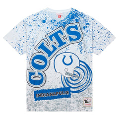 Indianapolis Colts Team Burst Sublimated T-Shirt White