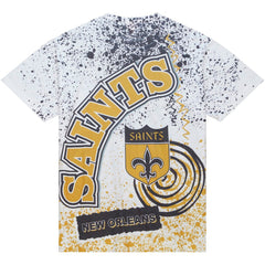 New Orleans Saints Team Burst Sublimated T-Shirt White