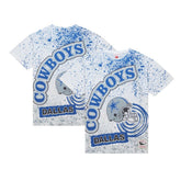 Dallas Cowboys Team Burst Sublimated T-Shirt White