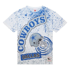 Dallas Cowboys Team Burst Sublimated T-Shirt White