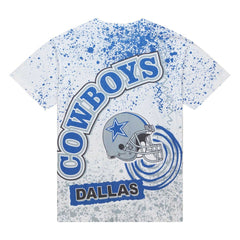 Dallas Cowboys Team Burst Sublimated T-Shirt White