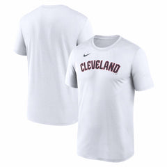 Cleveland Guardians Nike New Legend Wordmark Dri-FIT T-Shirt - White T-shirts