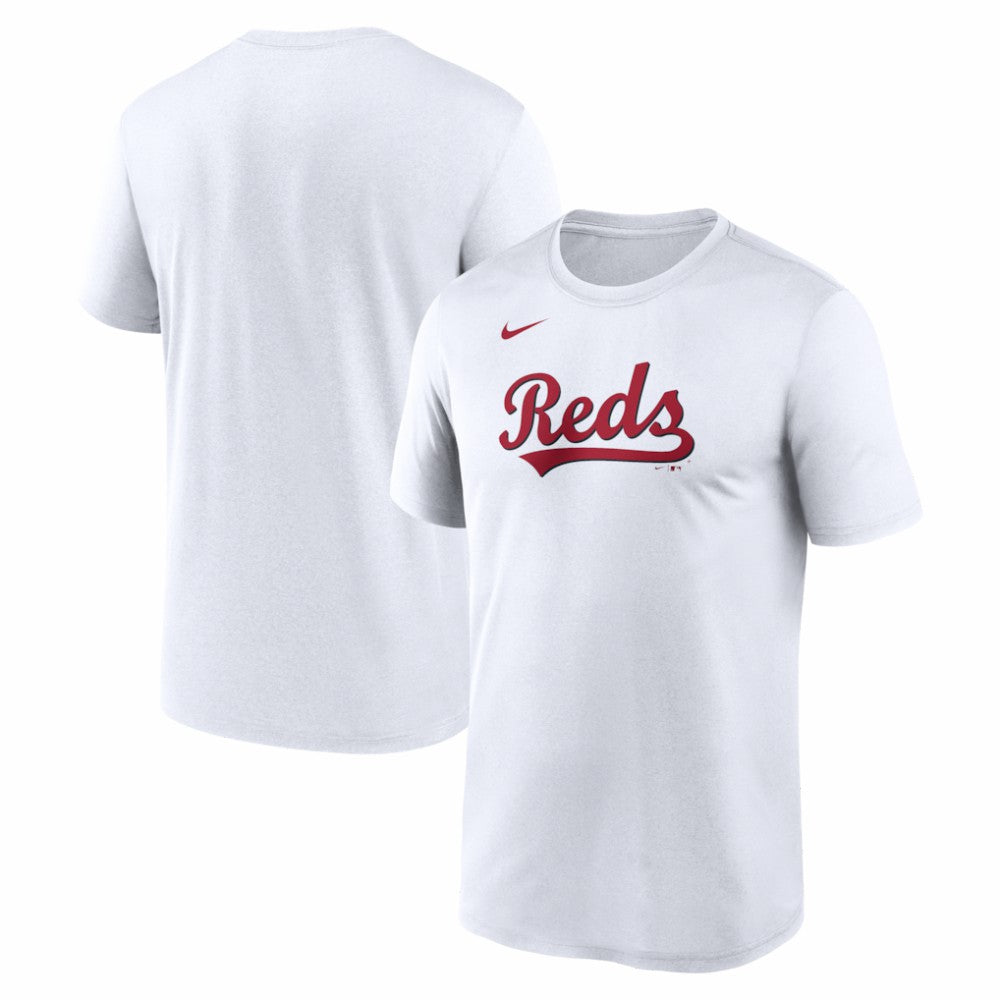 Cincinnati Reds Nike New Legend Wordmark Dri-FIT T-Shirt - White T-shirts
