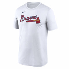 Atlanta Braves Nike New Legend Wordmark Dri-FIT T-Shirt - White T-shirts