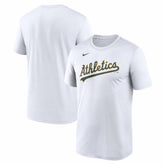Athletics Nike New Legend Wordmark Dri-FIT T-Shirt - White T-shirts