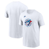 Toronto Blue Jays Nike Cooperstown Collection Logo T-Shirt - White T-shirts
