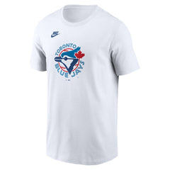Toronto Blue Jays Nike Cooperstown Collection Logo T-Shirt - White T-shirts