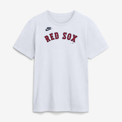Boston Red Sox Nike Cooperstown Collection Wordmark T-Shirt - White T-shirts