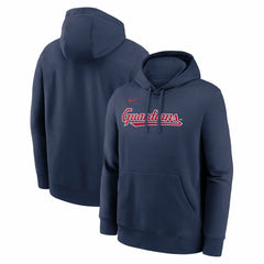 Cleveland Guardians Nike Dri-Fit Club Hoodie - Navy Hoodies
