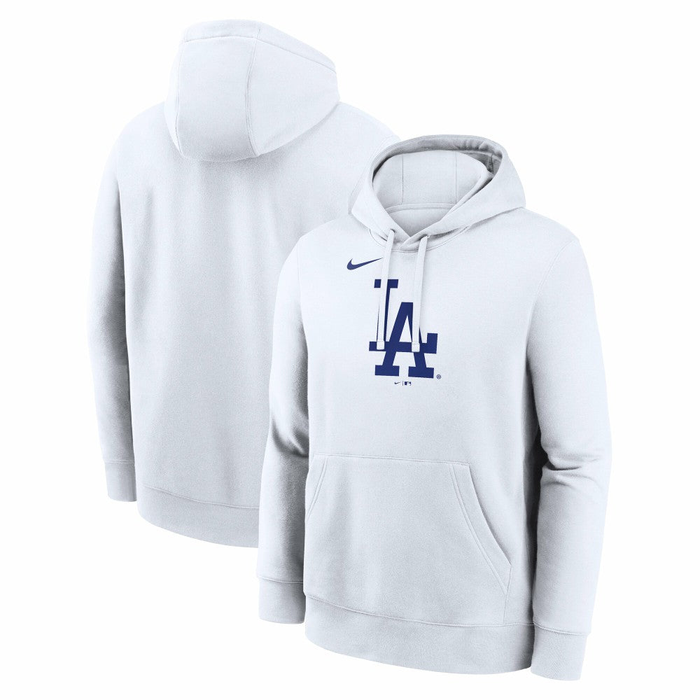 Los Angeles Dodgers Nike Logo Club Hoodie - White Hoodies