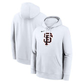 San Francisco Giants Nike Logo Club Hoodie - White Hoodies