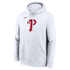 Philadelphia Phillies Nike Logo Club Hoodie - White Hoodies