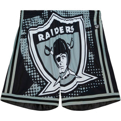Las Vegas Raiders Big Face 7.0 Fashion Shorts Black