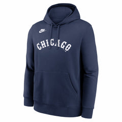 Chicago White Sox Nike Cooperstown Collection Wordmark Club Hoodie - Navy Hoodies