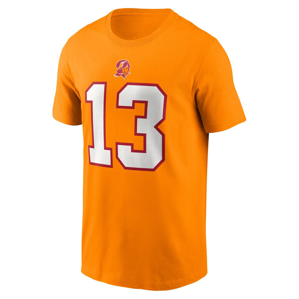 Mike Evans Tampa Bay Buccaneers Player Name & Number T-Shirt Orange