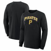 Pittsburgh Pirates Fanatics Lock-Up Legacy Long Sleeve T-Shirt - Black T-shirts